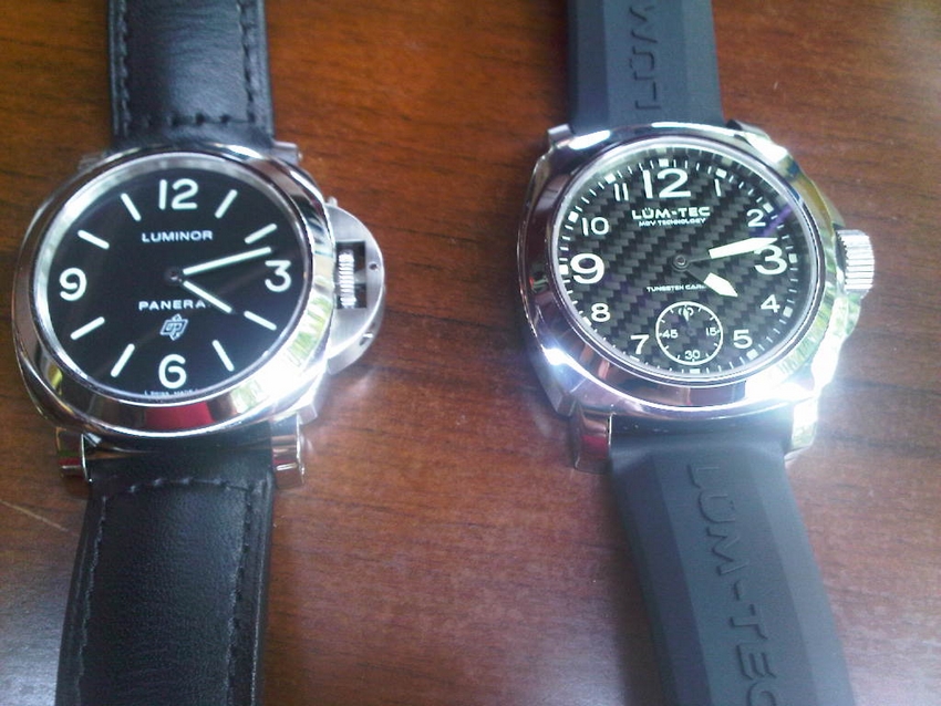 Panerai vs. LUM TEC L M TEC Chronomag f rum